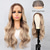 cheap Synthetic Lace Wigs-Synthetic Lace Wig Natural Wave Style 26 inch Multi-color Middle Part 13*4 Closure Wig Women&#039;s Wig Blonde