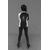 cheap Figure Skating Training Outfit-Figure Skating Fleece Jacket Figure Skating Pants Figure Skating Jacket with Pants Women&#039;s Girls&#039; Ice Skating Jacket Tights Outfits Blue+Light Blue Black White Blue Pink Patchwork Thumbhole Spandex