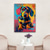 preiswerte Ölgemälde-Rottweiler Pop-Art Leinwandgemälde handgemalte Wandkunst Dackel Ölgemälde handgemalte Pop-Art Leinwandgemälde handgemachte Wandkunst wunderschöne bunte Schmetterling Wandkunst Malerei