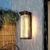 billige utendørs vegglamper-led utendørs vegglamper flerfarget 16cm enkelthode ny kinesisk stil moderne vanntett metall akryl 20w for balkonggang hagevilla 110-240v
