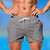 cheap Men&#039;s Swimming Shorts-Men&#039;s Board Shorts Swim Shorts Swim Trunks Drawstring Elastic Waist Plain Comfort Quick Dry Short Holiday Beach Weekend Fashion Casual Black White Micro-elastic