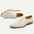 cheap Premium Leather Loafers-Men's Beige Perforated Leather Loafers, Premium Cowhide Slip-On Dress Shoes - Breathable and Stylish Footwear for Formal and Casual Occasions