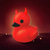 cheap Statues-Lil&#039; Devil Ducky Duckieville Duck Goth Resin Collectible Figurines Ducks, Cute Little Duck Statue Crafts, Novelty Decorative Ornaments Halloween Decoration