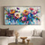 cheap Floral/Botanical Paintings-Large handmade  Colorful flower Canvas Oil Painting Handpainted Heavy Textured Palette Knife tree oil painting Wall Decor Impasto Acrylic Floral Painting for Living Room bedroom artwork wall Decor