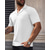 cheap Sports-Men&#039;s Golf Shirt Golf Polo Work Casual Cuban Collar Short Sleeve Basic Modern Plain Classic Spring &amp; Summer Regular Fit Black White Dark Red Golf Shirt