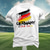 abordables Camisetas de deporte y gimnasio-Hombre Fútbol Americano Bandera alemana Camiseta Manga Corta Camiseta Impresión 3D Cuello Barco Camisa Exterior Ropa Deportiva Blanco Verano Primavera Ropa S M L XL XXL XXXL