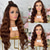 abordables Pelucas delanteras del cordón de cabello natural-Peluca Cabello humano remy Cierre 4x13 Cabello Brasileño Ondulado Amplio Rizo suelto Marrón Parte libre Mujer Densidad 130% 150% 100% Virgen Sin cola Pre-arrancado Larga A1 Pelucas de Cabello Natural