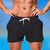 cheap Men&#039;s Swimming Shorts-Men&#039;s Board Shorts Swim Shorts Swim Trunks Drawstring Elastic Waist Plain Comfort Quick Dry Short Holiday Beach Weekend Fashion Casual Black White Micro-elastic