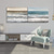 cheap Landscape Paintings-Handmade Oil Painting Canvas Wall Art Decoration Modern Abstract Sea Beach Sea Wave Landscape for Living Room Home Decor Rolled Frameless Unstretched Painting