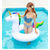 cheap Water Toys-Inflatable Swimming Rings, Pool Floats Swim Tubes Rings Round Shape Cute Cartoon Design Beach Water Lounge Inflatable Raft Party Supplies for Kids Adults