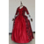 levne Šaty-Rokoko Viktoria Tarzı Renesanční Na zem Šaty Kostým na Večírek Maškarní Větší velikosti Běžný Nabíraný / Balonový Rukávový manžetový rukáv Princeznovské Krajka Vzor toile Retro Plesové šaty Hranatý