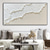 cheap Abstract Paintings-white waves Abstract painting handmade white wall art Horizontal painting art white textured wave painting wall art white Canvas oil painting  wall art white abstract ocean wall art painting