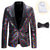 cheap Notting Hill Carnival-Retro Vintage Rococo Baroque Suits &amp; Blazers Gentleman Sequins Men&#039;s Masquerade Party / Evening Pride Parade Pride Month Adults&#039; Coat