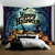 cheap Halloween Wall Tapestries-Halloween Decorations Hanging Tapestry Evil Pumpkin Castle Wall Art Large Tapestry Mural Decor Photograph Backdrop Blanket Curtain Home Bedroom Living Room