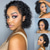 cheap Human Hair Lace Front Wigs-Human Hair 13x4 Lace Front Wig Free Part Brazilian Hair Wavy Water Wave Black Natural Wig 180% 250% Density with Baby Hair 100% Virgin Glueless Pre-Plucked For wigs for black women Short Human Hair