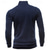 preiswerte Basic-Hoodies für Herren-Herren Sweatjacke Sweatshirt Pullover Sweatshirt mit durchgehendem Reißverschluss Schwarz Wein Armeegrün Marineblau Hellgrau Stehkragen Glatt Reißverschluss Sport &amp; Natur Täglich Festtage Polyester
