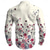 baratos Padrão de plantas-Homens Floral Camisa Social camisa de botão Manga Longa Casual Estilo Praia Diário Roupa de Praia Verão Primavera Outono Colarinho Mandarim Faixa Abotoar Impressão 3D Rosa Azul Bege