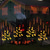 abordables luces de halloween-Luces solares para césped de Halloween para exteriores, luces de calabaza para jardín, decoración de jardín, estaca de calabaza a prueba de agua, lápida de Halloween, césped de jardín, patio, decoración de pasarela, lámpara de calle, 1 pieza
