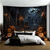 cheap Halloween Wall Tapestries-Halloween Decorations Hunted House Hanging Tapestry Wall Art Large Tapestry Mural Decor Photograph Backdrop Blanket Curtain Home Bedroom Living Room
