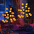 abordables luces de halloween-Luces solares para césped de Halloween para exteriores, luces de calabaza para jardín, decoración de jardín, estaca de calabaza a prueba de agua, lápida de Halloween, césped de jardín, patio, decoración de pasarela, lámpara de calle, 1 pieza
