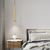 cheap Pendant Lights-LED Pendant Light Warm White 1-Light 10W Industrial Modern Chandelier Copper Brass Flush Mount Ceiling Hanging Light Bedroom Bar Decoration Lighting Fixtures 110-240V