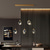 economico Luci Isola cucina-lampada a sospensione a led dimmerabile 1/3/5/7/10/15-luce nordica sfera di vetro decorazioni per la casa lampadario di cristallo moderno lampadario semplice decorazione della casa sala da pranzo