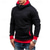 baratos hoodies básicos dos homens-Homens Moletom Quarter Zipper Hoodie Preto Vermelho Azul Camelo Cinzento Com Capuz Tecido Patchwork Desportos e Ar livre Diário Feriado Poliéster Roupa de rua Básico Casual Primavera &amp; Outono Roupa