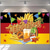 cheap Oktoberfest-German Oktoberfest 2025 Outdoor Background Cloth Sausage Holiday Home Bedroom Living Room Decoration
