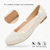 ieftine Mama miresei/mirelui-Pentru femei pantofi de nunta Cadouri de Valentin Petrecere Floral Brodată Apartamente de nuntă Pantofi de mireasa Pantofi de domnișoară de onoare Toc Drept Vârf rotund Elegant Dulce Dantelă Loafer