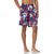 cheap Board Shorts-Men&#039;s Graphic Flower / Floral Board Shorts Swim Shorts Swim Trunks Mid Waist Streetwear Hawaiian Boho Casual Daily Holiday Drawstring with Mesh lining Elastic Waist Designer Clothing Apparel