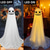 cheap Outdoor &amp; Yard Displays-Halloween Decorations Lighted Ghosts Outdoor Decoration Lights Yard Halloween Standing Ghost Lights Battery Operated Porch for Patio Spooky Atmosphere Decorations 1pc