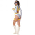 cheap Women&#039;s Costumes-Astronaut Carnival Costume Cosplay Costume Adults&#039; Women&#039;s Cosplay Party Masquerade Bachelorette Party Carnival Masquerade Easy Carnival Costume