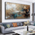 cheap Abstract Paintings-Handmade Oil Painting Canvas Wall Art Decoration Modern Abstract Texture  for Living Room Home Decor Rolled Frameless Unstretched Painting