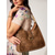 cheap Handbag &amp; Totes-Women&#039;s Vintage Leather Hobo Bag with Chain Strap – Large Brown Shoulder Bag for Everyday Use and Casual Outings