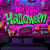 voordelige Wandtapijten-Halloween decoraties pompoen blacklight wandtapijt uv-reactief glow in the dark bos trippy berg mistig kerkhof spook hangend wandtapijt muurschildering voor woonkamer slaapkamer