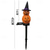 preiswerte Outdoor- &amp; Gartenanzeigen-Solar Halloween Rasen Licht Hut Kürbis Licht Atmosphäre Garten Lichter Halloween Party im Freien wasserdichte Dekoration 1pc