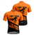 cheap Men's Jerseys-Men's Cycling Jersey Letter &amp; Number Short Sleeve Bike Tee Tshirt Jersey with 3 Rear Pockets Mountain Bike MTB Quick Dry Anatomic Design Wicking Breathable Sports Red Blue Orange Clothing Apparel
