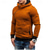 baratos hoodies básicos dos homens-Homens Moletom Quarter Zipper Hoodie Preto Vermelho Azul Camelo Cinzento Com Capuz Tecido Patchwork Desportos e Ar livre Diário Feriado Poliéster Roupa de rua Básico Casual Primavera &amp; Outono Roupa