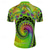 cheap Women&#039;s Jerseys-Women&#039;s Cycling Jersey Short Sleeve Bike Tee Tshirt Top with 3 Rear Pockets Mountain Bike MTB Road Bike Cycling Quick Dry Front Zipper Wicking Green Paisley Spandex Sports Clothing Apparel