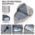 baratos Mochilas de Faculdade-Mochila minimalista para laptop, unissex, à prova d'água, com carregamento USB, ideal para faculdade, escola, trabalho, viagens e deslocamentos diários. Possui diversos compartimentos, carregamento USB e vários compartimentos.