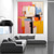 cheap Landscape Paintings-Handmade Oil PaintingCanvasWall Art DecorationAbstract Knife PaintingLandscape Warm ColorsFor Home Decor Rolled Frameless Unstressed Painting