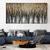 cheap Abstract Paintings-Handmade Oil Painting Canvas Wall Art Decoration Modern Black and White Abstract Texture for Living Room Home Decor Rolled Frameless Unstretched Painting