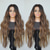 cheap Human Hair Lace Front Wigs-Remy Human Hair 13x4 Lace Front Wig Free Part Brazilian Hair Wavy Brown Multi-color Wig 130% 150% Density Ombre Hair Highlighted / Balayage Hair 100% Virgin For Women Long Human Hair Lace Wig