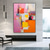 cheap Landscape Paintings-Handmade Oil PaintingCanvasWall Art DecorationAbstract Knife PaintingLandscape Warm ColorsFor Home Decor Rolled Frameless Unstressed Painting