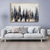 cheap Landscape Paintings-Handmade Oil Painting Canvas Wall Art Decoration Abstract Urban Architecture Landscape for Home Decor Rolled Frameless Unstretched Painting