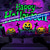 voordelige Wandtapijten-Halloween decoraties pompoen blacklight wandtapijt uv-reactief glow in the dark bos trippy berg mistig kerkhof spook hangend wandtapijt muurschildering voor woonkamer slaapkamer