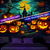billige Veggtepper-halloween dekorasjoner utskåret gresskar blacklight billedvev uv reaktiv glød i mørket skog trippy fjell tåkete zombie spøkelse hengende billedvev veggkunst veggmaleri for stue soverom