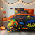 cheap Duvet Cover Sets-Halloween Collection Duvet Cover Set 3 Piece Set  Jack O Lantern Pumpkin Super Soft Skin-friendly Long-lasting