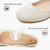 ieftine Mama miresei/mirelui-Pentru femei pantofi de nunta Cadouri de Valentin Petrecere Floral Brodată Apartamente de nuntă Pantofi de mireasa Pantofi de domnișoară de onoare Toc Drept Vârf rotund Elegant Dulce Dantelă Loafer