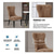 cheap Recliner Chair Cover-Stretch Svelvet Chair Cover High Back Dining Chair Cover Household Simple One-Piece Chair Set Hotel Chair Set Stool Cover